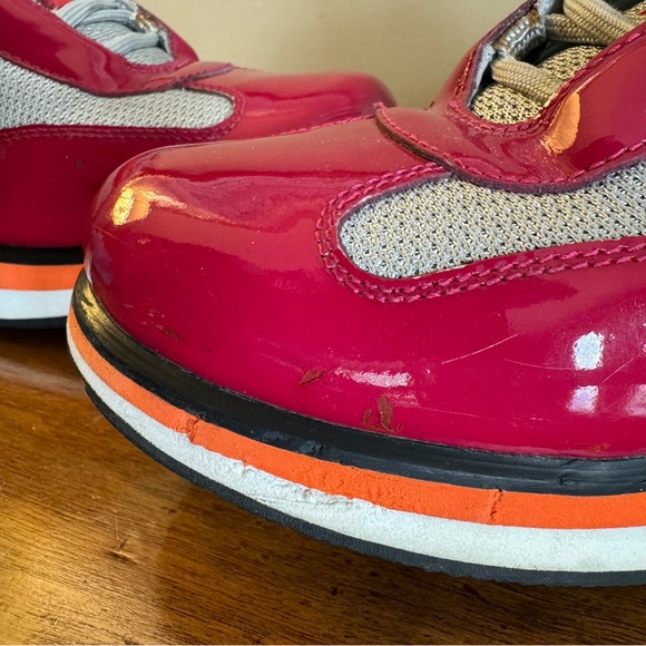 PRADA red Sneakers 4e2352 Americas Cup Runners size 39 - Picture 6 of 9